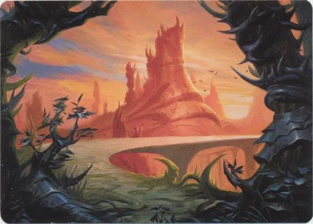 Modern Horizons 2 Art Card: Slagwoods Bridge