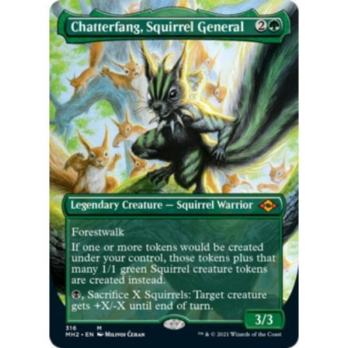 Chatterfang, Squirrel General (Borderless Art)