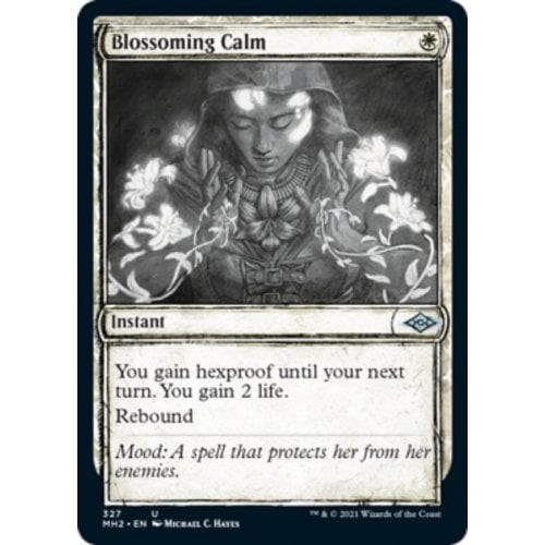 Blossoming Calm (Showcase Sketch Frame)