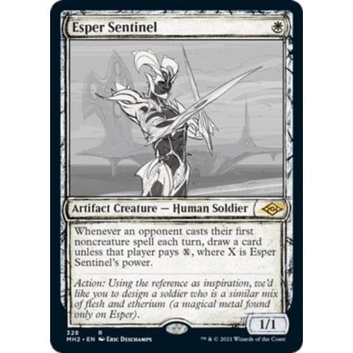 Esper Sentinel (Showcase Sketch Frame)