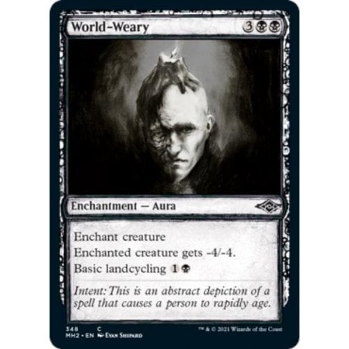World-Weary (Showcase Sketch Frame)