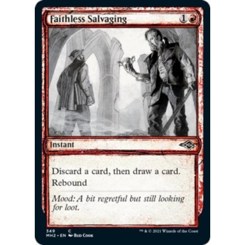 Faithless Salvaging (Showcase Sketch Frame)