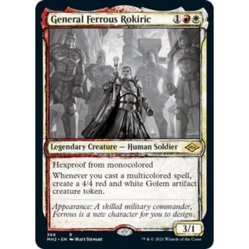 General Ferrous Rokiric (Showcase Sketch Frame) | Modern Horizons 2