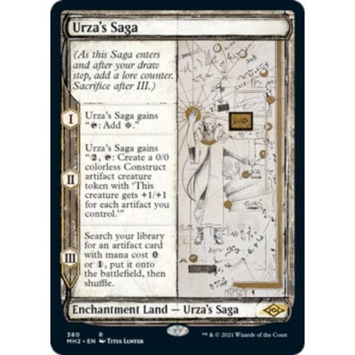Urza's Saga (Showcase Sketch Frame) | Modern Horizons 2