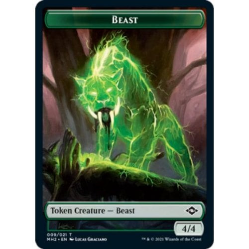 Modern Horizons 2 Beast Token
