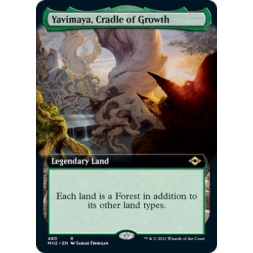 Yavimaya, Cradle of Growth (Extended Art) | Modern Horizons 2