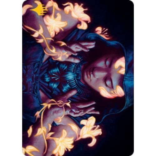 Modern Horizons 2 Art Card: Blossoming Calm (Gold Signature)