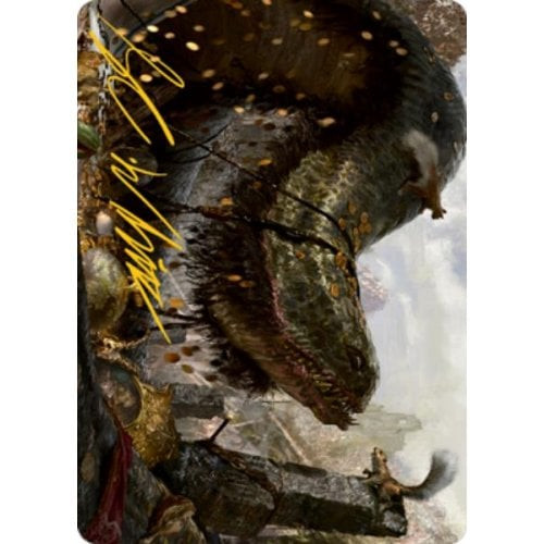 Modern Horizons 2 Art Card: Junk Winder (Gold Signature)
