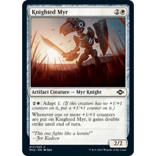 Knighted Myr (foil)