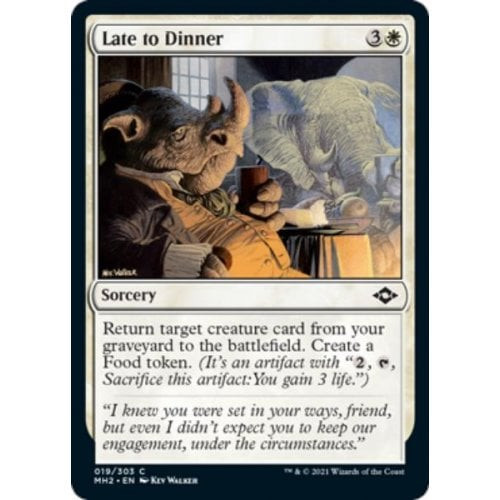 Late to Dinner (foil)