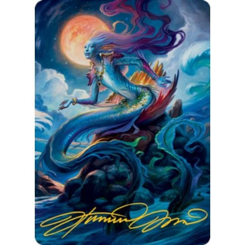 Modern Horizons 2 Art Card: Svyelun of Sea and Sky (#24) (Gold Signature)