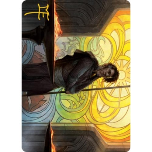 Modern Horizons 2 Art Card: Garth One-Eye (Gold Signature)