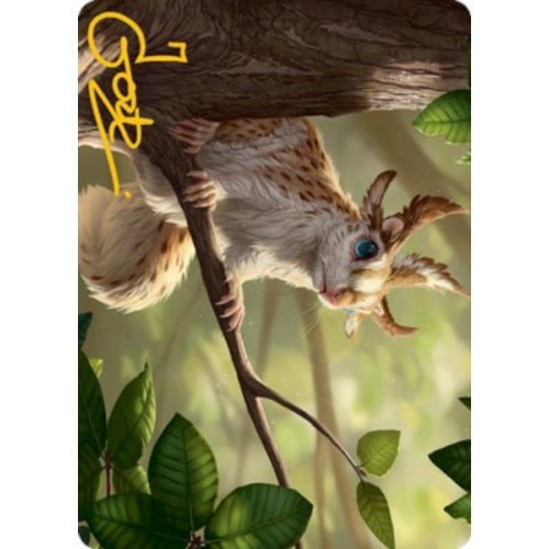 Modern Horizons 2 Art Card: Squirrel Sovereign (Gold Signature)