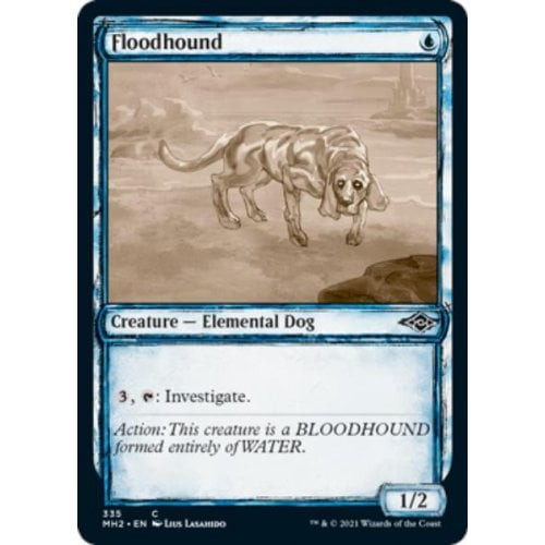 Floodhound (Showcase Sketch Frame) (foil)