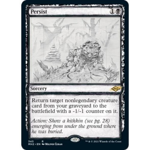 Persist (Showcase Stretch Frame) (foil)