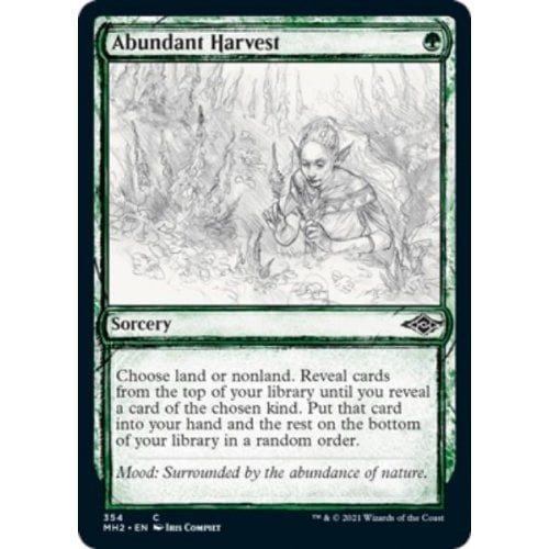 Abundant Harvest (Showcase Sketch Frame) (foil)