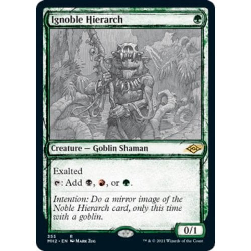Ignoble Hierarch (Showcase Sketch Frame) (foil)