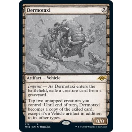 Dermotaxi (Showcase Sketch Frame) (foil)