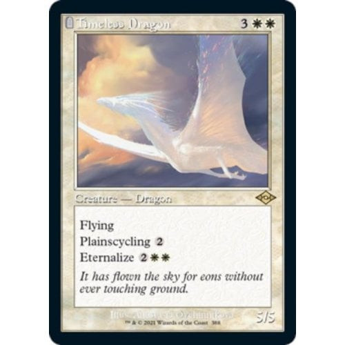 Timeless Dragon (Retro Frame) (foil)