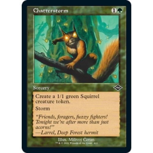 Chatterstorm (Retro Frame) (foil)
