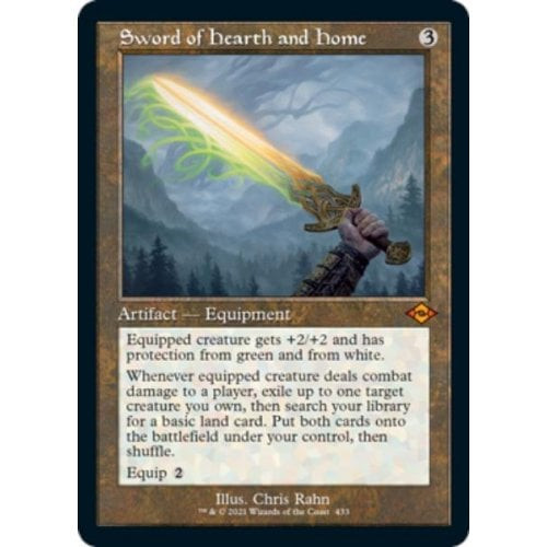 Sword of Hearth and Home (Retro Frame) (foil)