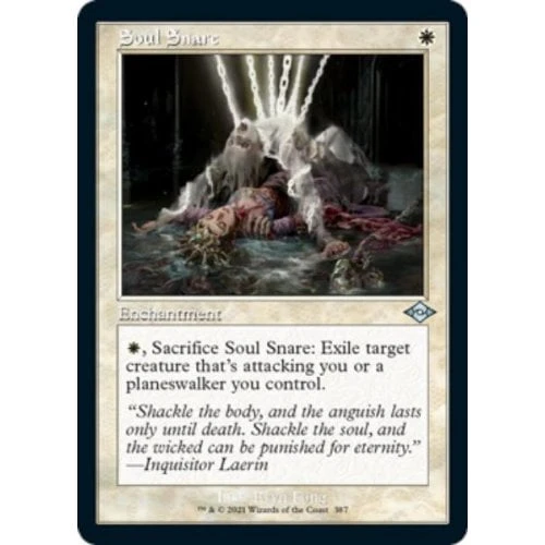 Soul Snare (Retro Frame) (Etched foil)