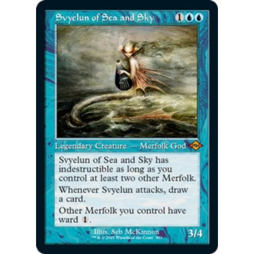 Svyelun of Sea and Sky (Retro Frame) (Etched foil)