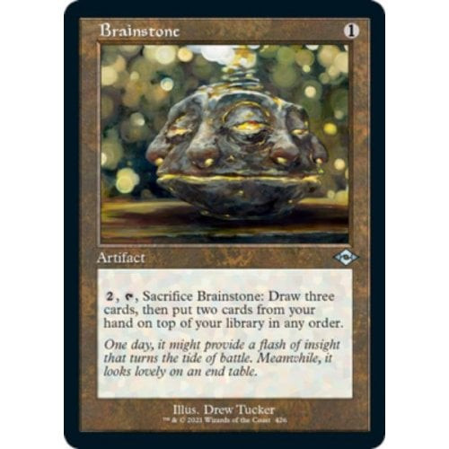 Brainstone (Retro Frame) (Etched foil)