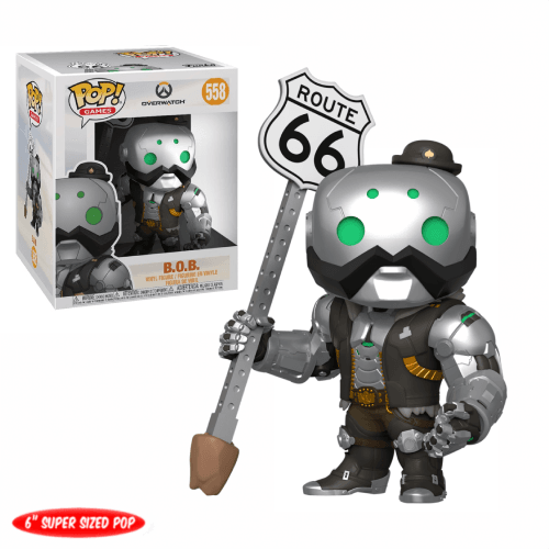POP! Games - Overwatch #558 B.O.B. 6-Inch Super Sized