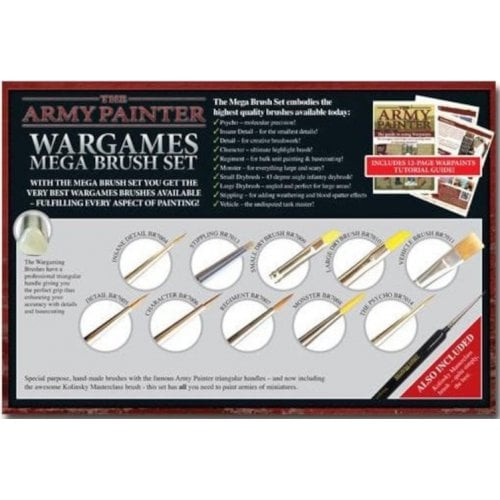 The Army Painter - Mega Brush Set