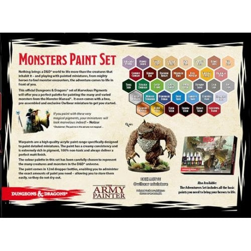 D&D Nolzur's Marvelous Pigments - Monster Paint Set