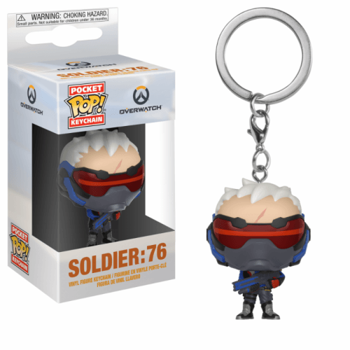 Pocket POP! Keychain: Overwatch - Soldier: 76
