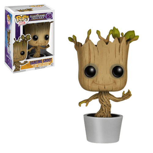 POP! Marvel - Guardians of the Galaxy #65 Dancing Groot (White)