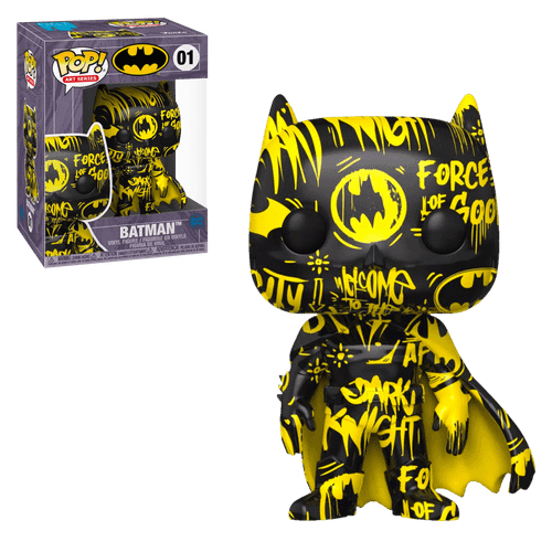 POP! Art Series #01 Batman (Black & Yellow) (Magic Madhouse Exclusive)