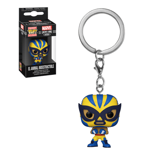 Pocket POP! Keychain: Marvel Lucha Libre - Wolverine