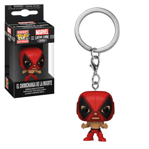Pocket POP! Keychain: Marvel Lucha Libre - Deadpool