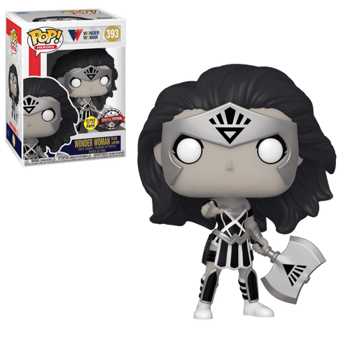 POP! Heroes - Wonder Woman 80th #393 Wonder Woman Black Lantern (Glow in the Dark) (Magic Madhouse Exclusive)