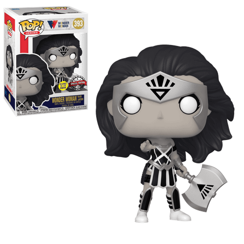 POP! Heroes - Wonder Woman 80th #393 Wonder Woman Black Lantern (Glow in the Dark) (Magic Madhouse Exclusive)