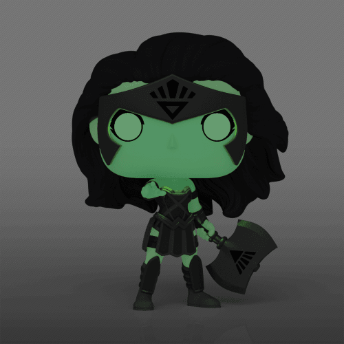 POP! Heroes - Wonder Woman 80th #393 Wonder Woman Black Lantern (Glow in the Dark) (Magic Madhouse Exclusive)