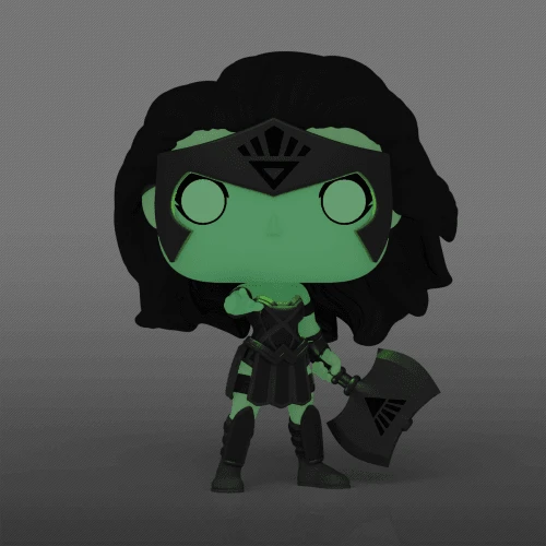 POP! Heroes - Wonder Woman 80th #393 Wonder Woman Black Lantern (Glow in the Dark) (Magic Madhouse Exclusive)