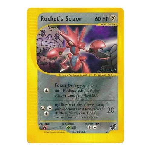 Best of Promo 4 Rocket's Scizor (WINNER)
