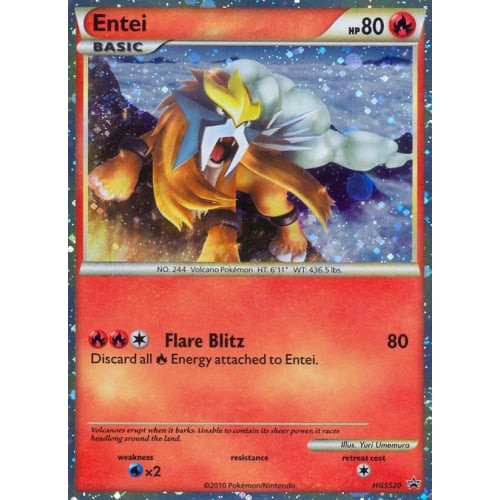 HeartGold SoulSilver Promo HGSS20 Entei