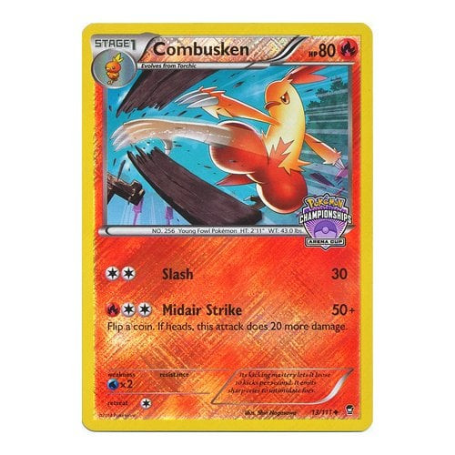 XY Furious Fists 013/111 Combusken (League Promo Arena Cup)