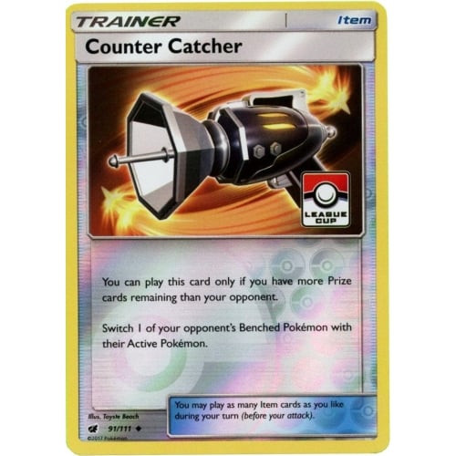 SM Crimson Invasion 091/111 Counter Catcher (League Promo)