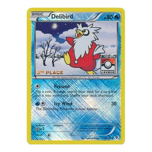Boundaries Crossed 38/149 Delibird (League Promo 3rd Place)