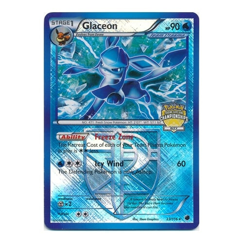 Plasma Freeze 23/116 Glaceon (City League Promo)
