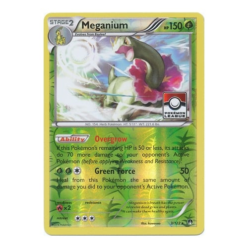 XY BREAKpoint 3/122 Meganium (League Promo)