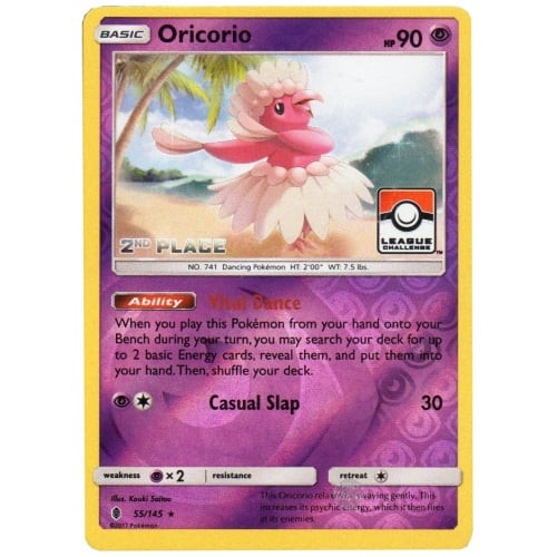 League Promo 055/145 Oricorio (2nd Place)