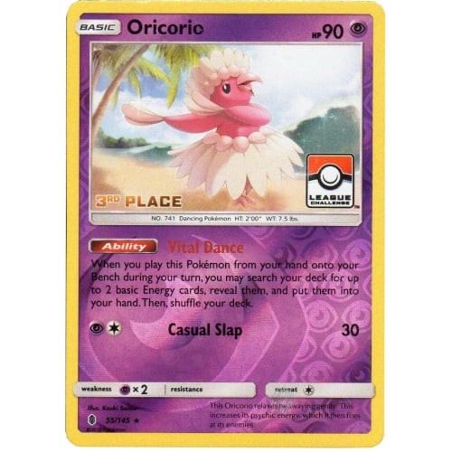 League Promo 055/145 Oricorio (3rd Place)