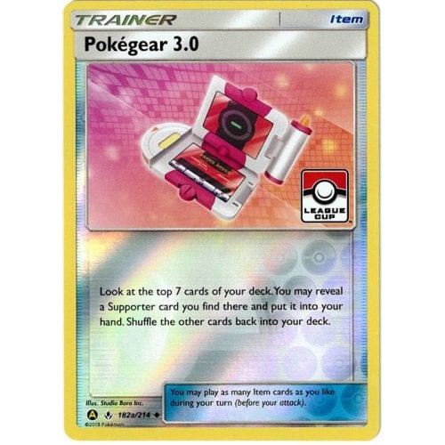 SM Unbroken Bonds 182a/214 Pokegear 3.0 (League Promo Alternative Art)